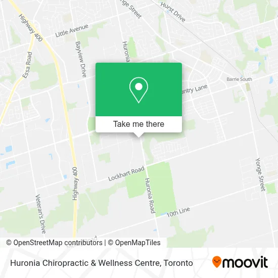 Huronia Chiropractic & Wellness Centre map