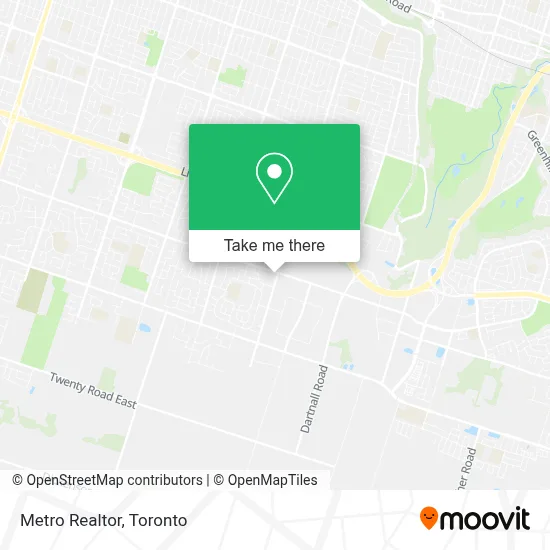 Metro Realtor map