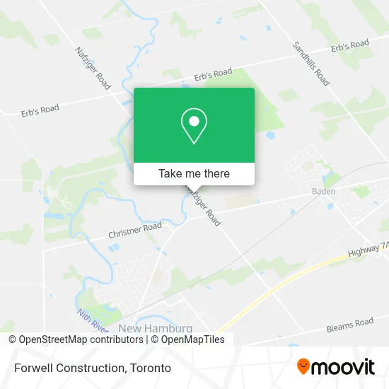 Forwell Construction map
