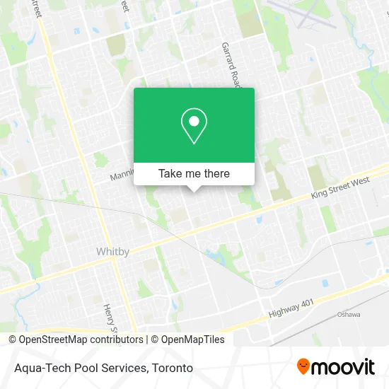 Aqua-Tech Pool Services map