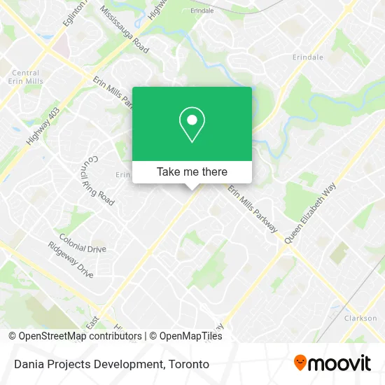 Dania Projects Development map