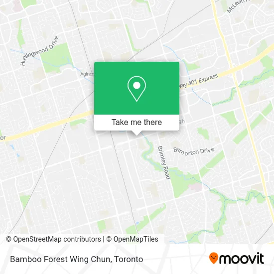 Bamboo Forest Wing Chun map