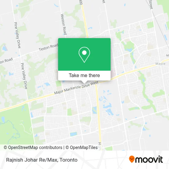 Rajnish Johar Re/Max map
