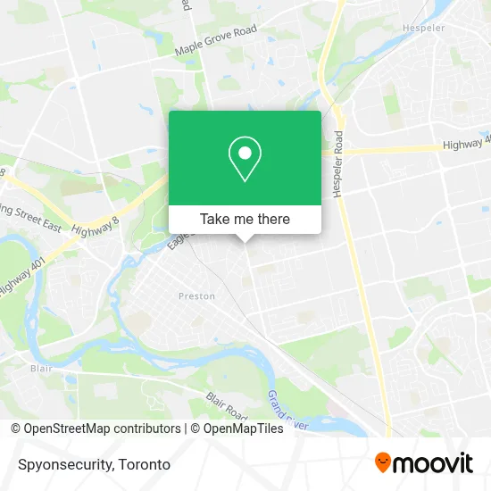 Spyonsecurity map