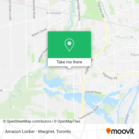 Amazon Locker - Margriet map