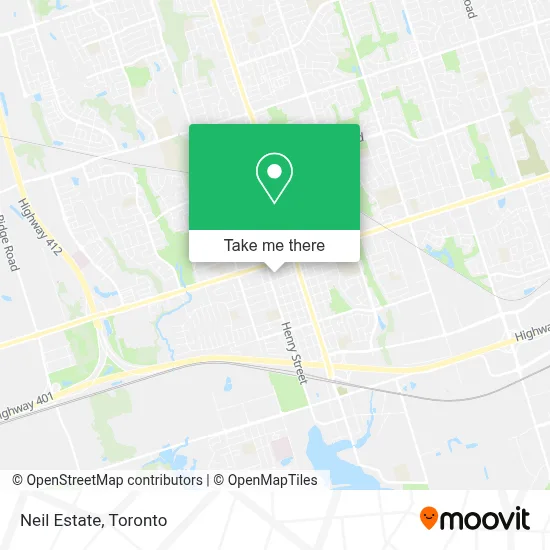 Neil Estate map