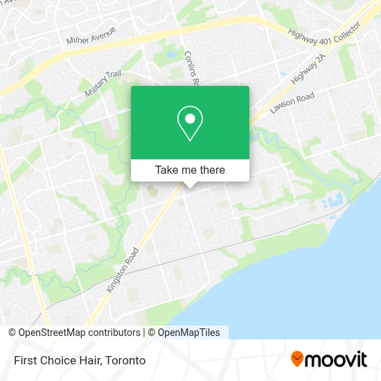 First Choice Hair map