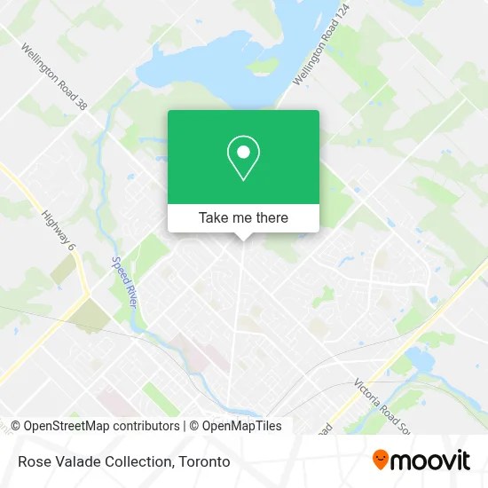 Rose Valade Collection map