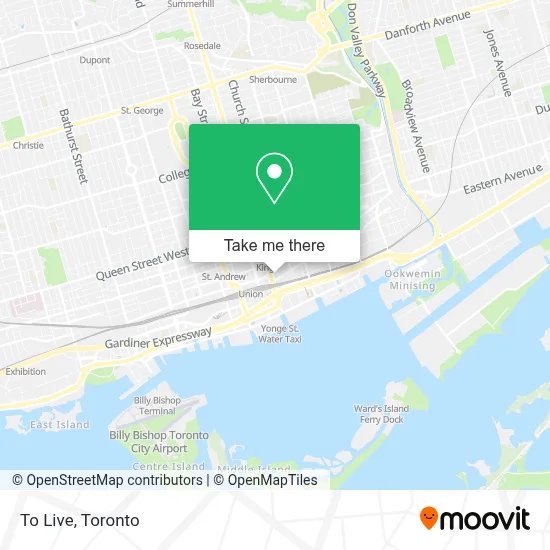 To Live map