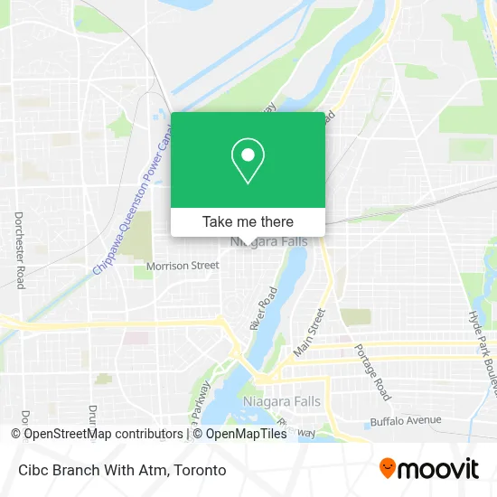 Cibc Branch With Atm map