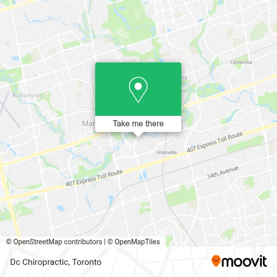 Dc Chiropractic map