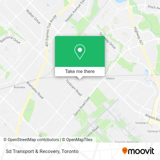 Sd Transport & Recovery map