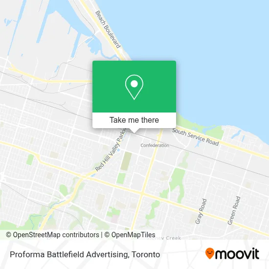 Proforma Battlefield Advertising map