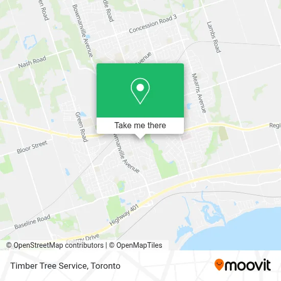 Timber Tree Service map