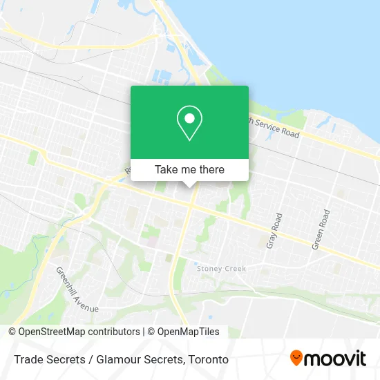Trade Secrets / Glamour Secrets map