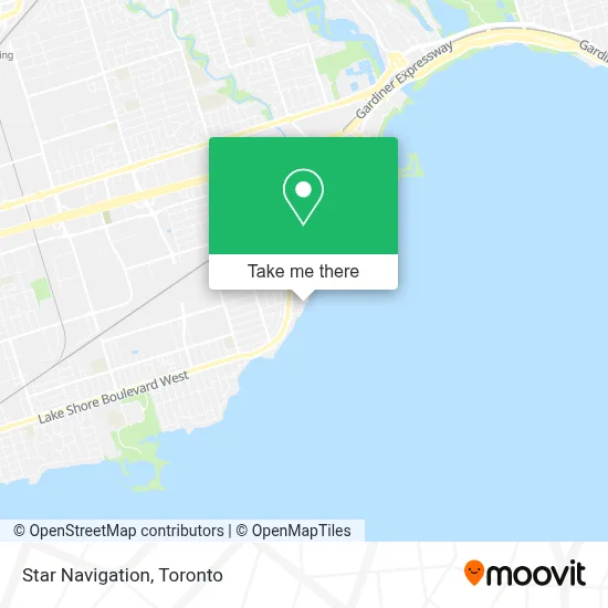 Star Navigation map