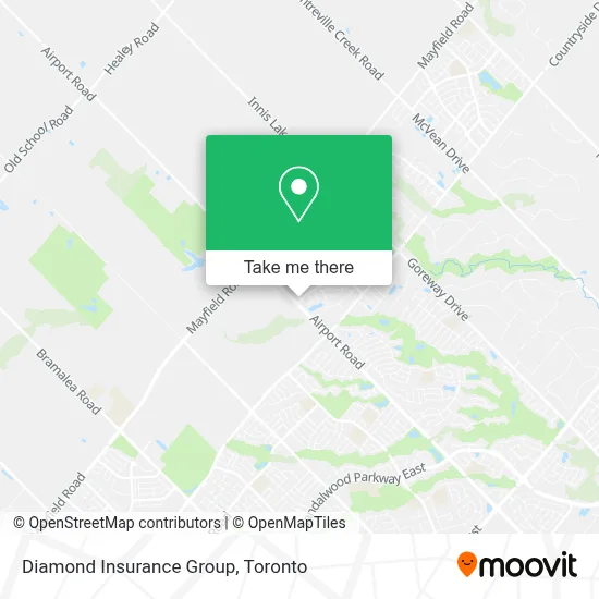 Diamond Insurance Group map