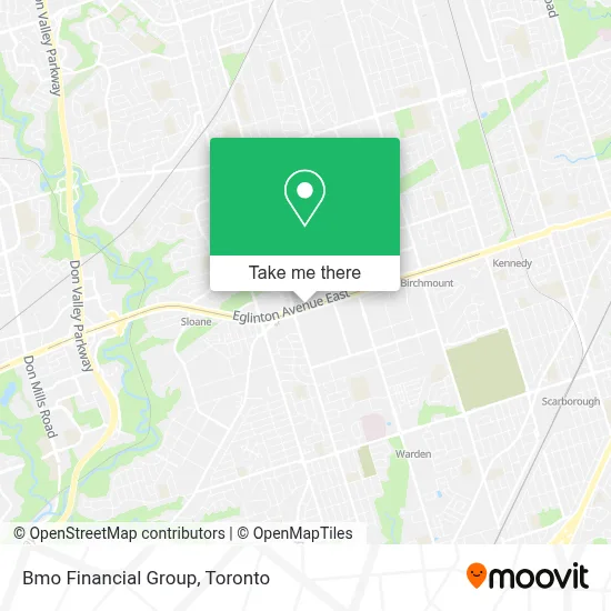 Bmo Financial Group map