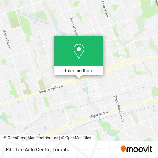 Rite Tire Auto Centre plan