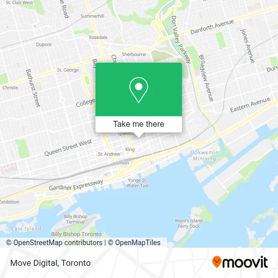 Move Digital map