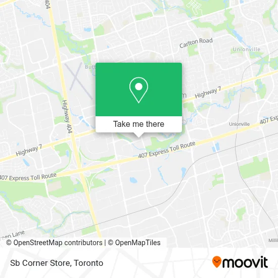 Sb Corner Store map