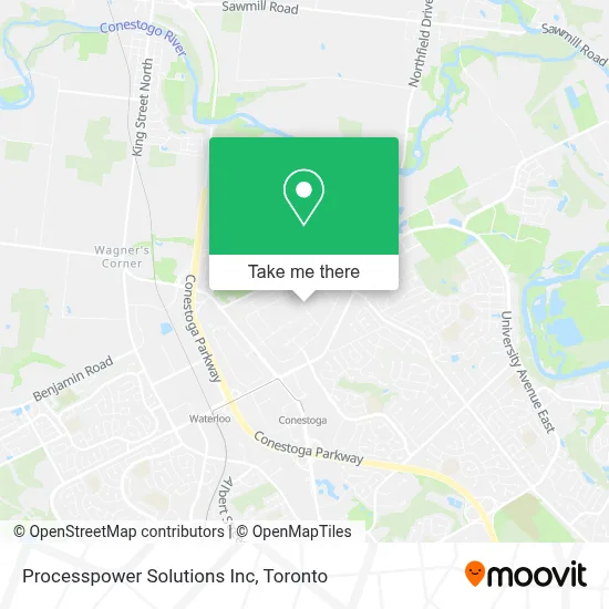Processpower Solutions Inc map