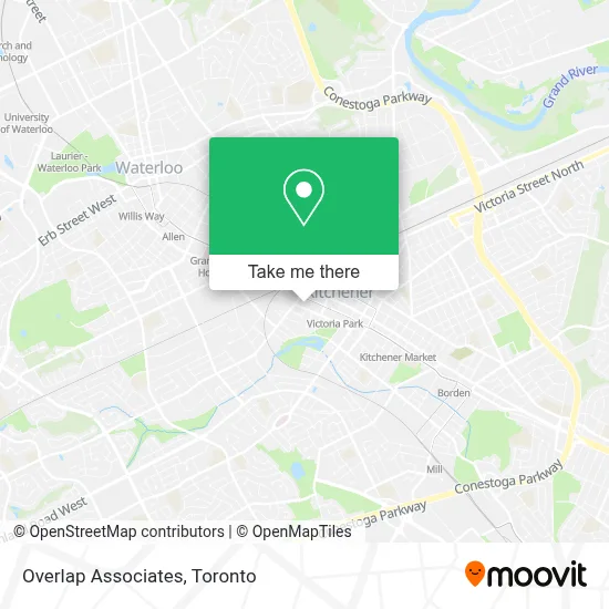 Overlap Associates map
