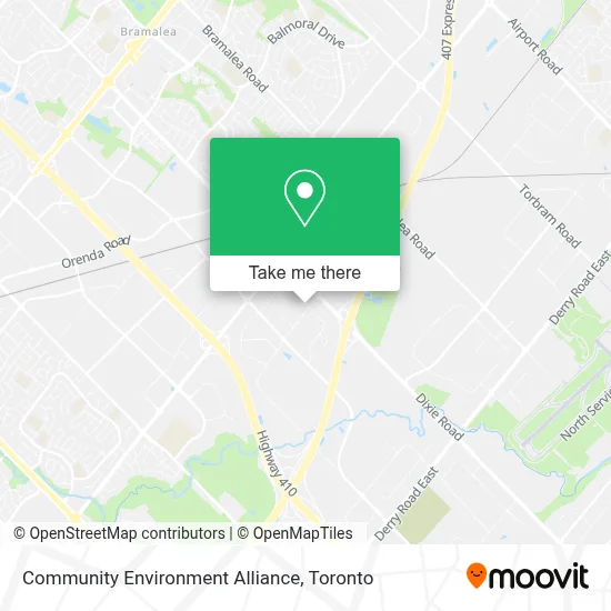 Community Environment Alliance map