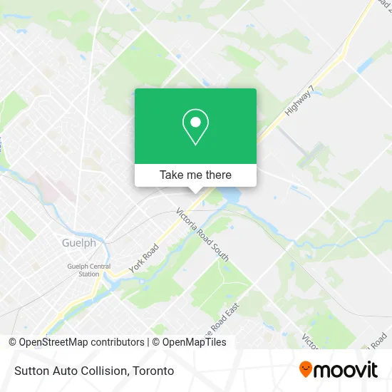 Sutton Auto Collision map