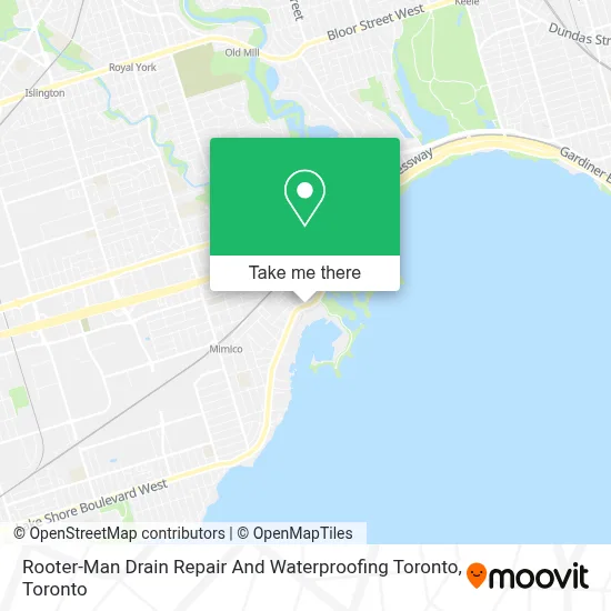Rooter-Man Drain Repair And Waterproofing Toronto map