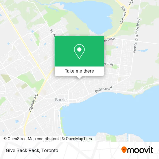 Give Back Rack map