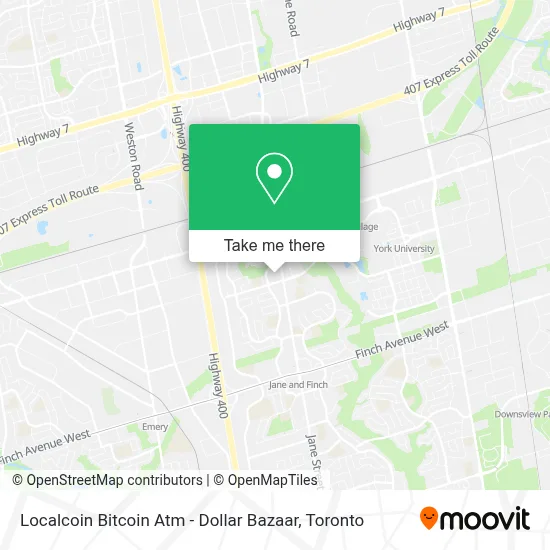 Localcoin Bitcoin Atm - Dollar Bazaar map