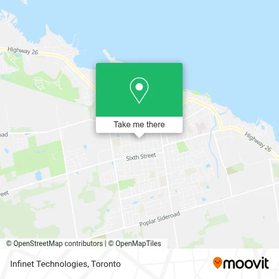 Infinet Technologies map