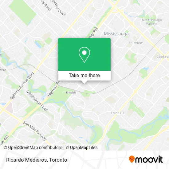 Ricardo Medeiros map