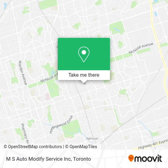 M S Auto Modify Service Inc plan