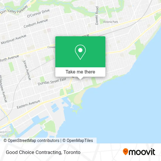 Good Choice Contracting map