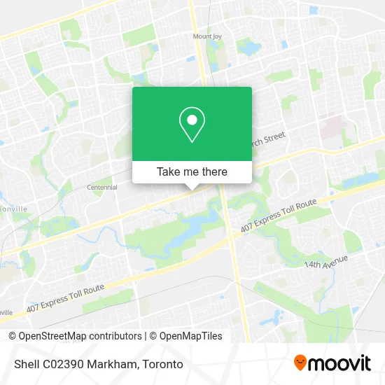 Shell C02390 Markham map