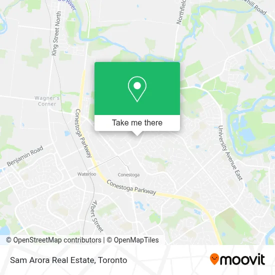 Sam Arora Real Estate map