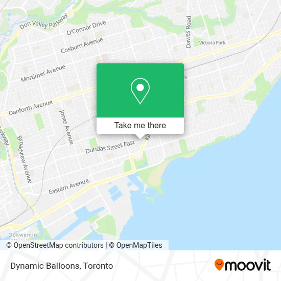 Dynamic Balloons map
