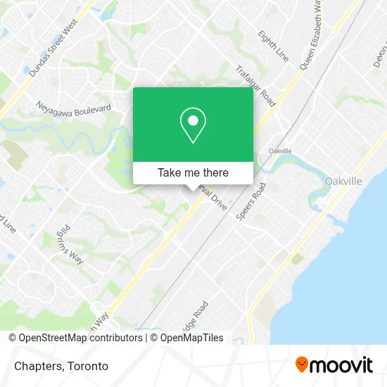 Chapters map