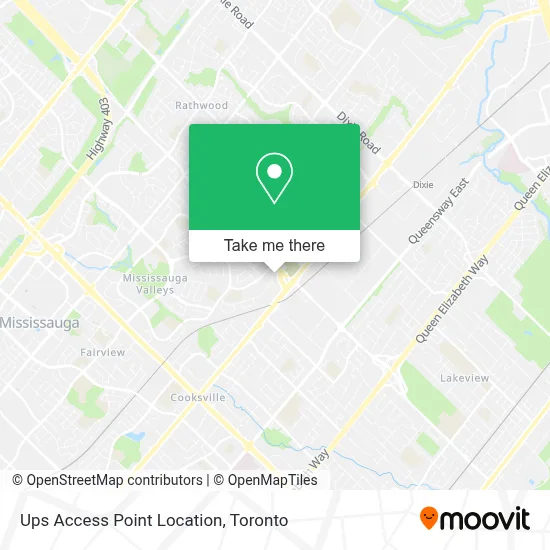 Ups Access Point Location plan