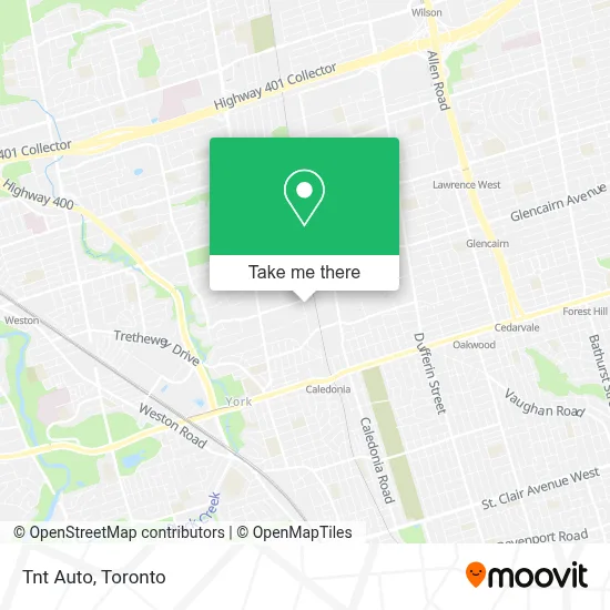 Tnt Auto map