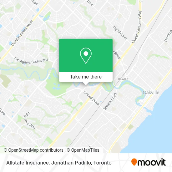 Allstate Insurance: Jonathan Padillo map
