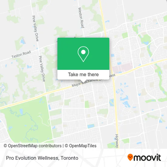 Pro Evolution Wellness map