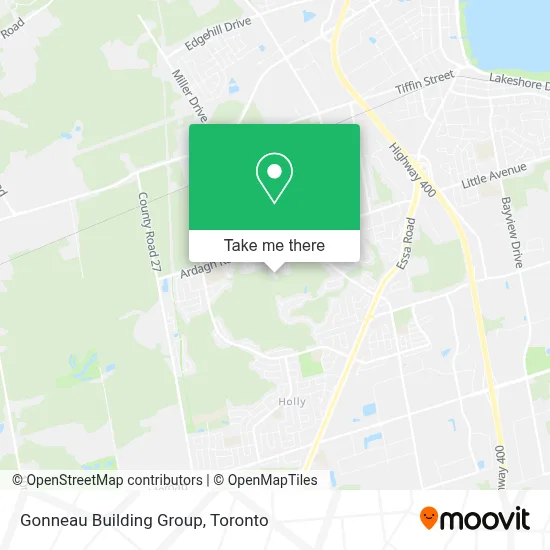 Gonneau Building Group map