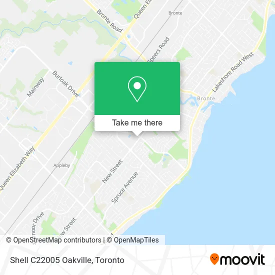 Shell C22005 Oakville map