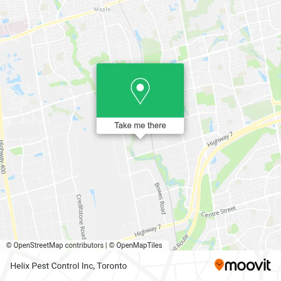 Helix Pest Control Inc map