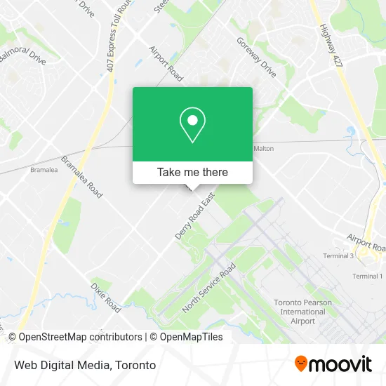 Web Digital Media map