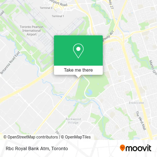 Rbc Royal Bank Atm map