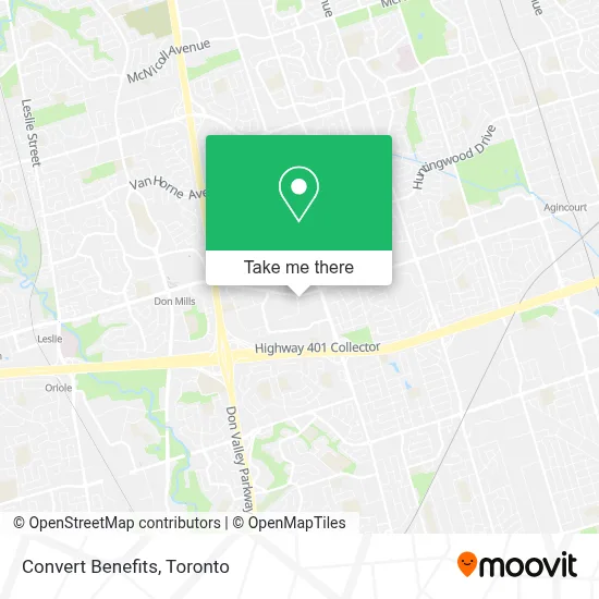 Convert Benefits map